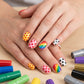 Set de Plumones Doble Punta para Nail Art y Decoración de Uñas