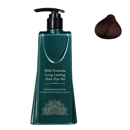 Juego de tintes para el cabello de larga duración y fórmula suave