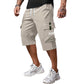 Pantalones Capri de Carga para Hombre con Cordón - Casuales y Cómodos
