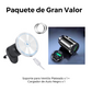 Soporte Magnético para Auto con Carga Inalámbrica y Luces RGB