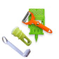 Two-Blade Peeler + Free Gift: Potato Spiralizer and Lemon Squeezer