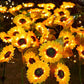 ☀️ Luces Solares Impermeables de Girasol – Pétalos Realistas, IP65 y Resplandor Automático de 8–12 Horas 🌻✨