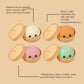 Juguete Antiestrés Squishy de Dumpling Tierno con Vaporera