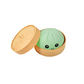 Juguete Antiestrés Squishy de Dumpling Tierno con Vaporera