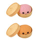 Juguete Antiestrés Squishy de Dumpling Tierno con Vaporera