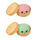 Juguete Antiestrés Squishy de Dumpling Tierno con Vaporera
