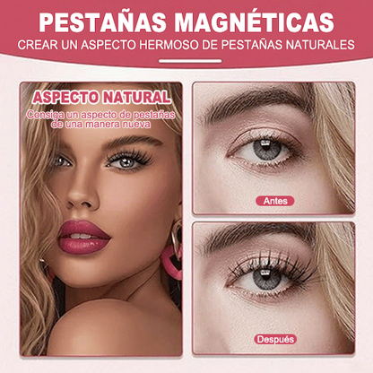 🏆Solo Hoy Precio Especial: ＄9.99!!🤩Pestañas autoadhesivas premium reutilizables ¡Fácil, rápido, seguro!💖