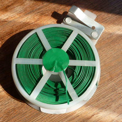 Coil Wire with Built-in Blade for Plant Securing