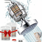 ¿Piel seca y cabello opaco? 20 etapas de filtración lo cambian todo. 🚿💧5 patrones de rociado: lluvia, masaje, niebla... elige tu experiencia spa. 🌧️