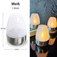 6Pack Velas solares para exteriores sin llama con efecto parpadeante IP65 Lámpara de mesa impermeable Velas LED con sensor crepuscular para linternas, jardines, acampadas, fiestas y decoración del hogar Color cálido