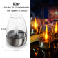 6Pack Velas solares para exteriores sin llama con efecto parpadeante IP65 Lámpara de mesa impermeable Velas LED con sensor crepuscular para linternas, jardines, acampadas, fiestas y decoración del hogar Color cálido