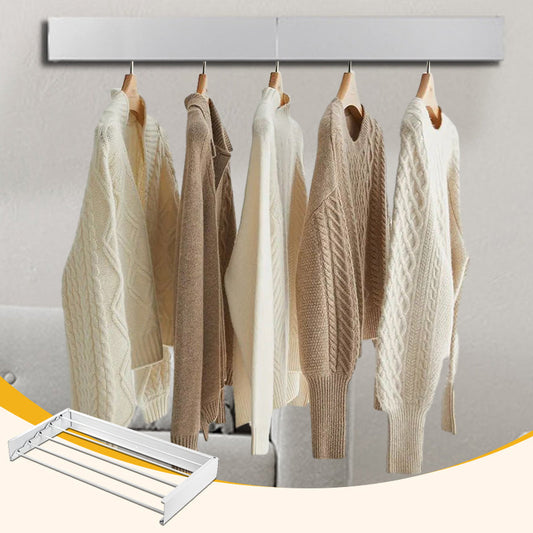 Tendedero plegable para montar en la pared