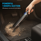 Aspiradora para coche y hogar 🧹 Potencia de succión tipo huracán de 13.000 PA 💨 Batería de larga duración de 4.000 mAh 🔋 Ligera: solo 950 g. Un gran aliado contra el pelo de las mascotas 🐾