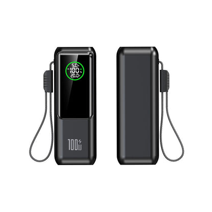 Cargador Portátil con Cable Integrado