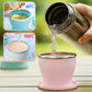 😍Vaso plegable portátil de silicona de 240 ml