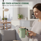 Taza Autoagitadora con Pantalla de Temperatura Inteligente