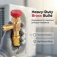 Válvulas de Seguridad para Carga de Refrigerante HVAC
