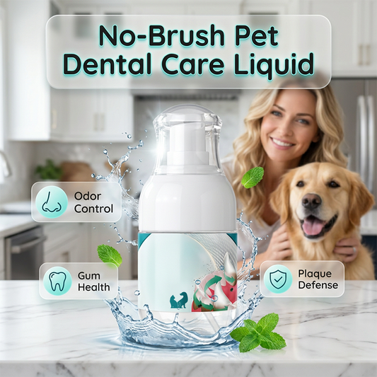 🐾Líquido para el cuidado dental de mascotas sin necesidad de cepillado: el cuidado dental de tu mascota ahora es más fácil🦷