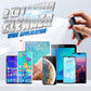 Limpiador de pantallas y paño de microfibra 2 en 1, portátil y reutilizable