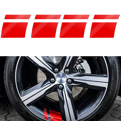 Pegatinas reflectantes para llantas de coche