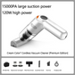 🎉 Oferta 2026 — ¡Más de 142,000 Vendidos! 🧹 Aspiradora Inalámbrica para Coche – Potencia de Succión de 10000Pa y Batería de 4000mAh 🚗