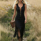 👗SOLO POR TIEMPO LIMITADO: ¡50 % DE DESCUENTO! Vestido retro de estilo vaquero, sin mangas, corte entallado, largo midi,que realza la figura, ideal para conciertos de música country y vacaciones