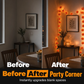 🎃✨ ¡OFERTA 50% OFF! Luces LED de Caléndula para Halloween – Guirnalda Floral Brillante para Decoración Otoñal, Porche y Hogar 🧡🌼