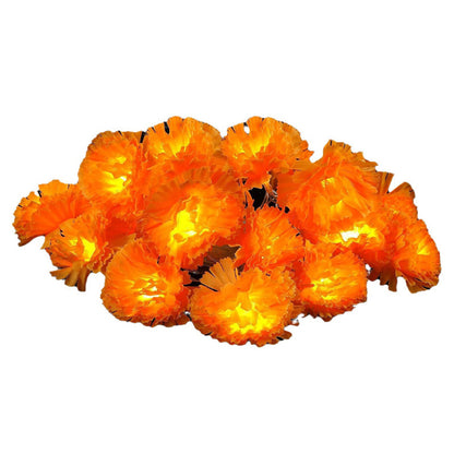 🎃✨ ¡OFERTA 50% OFF! Luces LED de Caléndula para Halloween – Guirnalda Floral Brillante para Decoración Otoñal, Porche y Hogar 🧡🌼