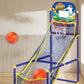 ⏰¡50 % DE DESCUENTO AHORA! ⛹️Envío rápido 🚚💨Juego de baloncesto arcade interior para niños, incluye 4 pelotas 🏀