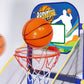 ⏰¡50 % DE DESCUENTO AHORA! ⛹️Envío rápido 🚚💨Juego de baloncesto arcade interior para niños, incluye 4 pelotas 🏀