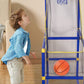 ⏰¡50 % DE DESCUENTO AHORA! ⛹️Envío rápido 🚚💨Juego de baloncesto arcade interior para niños, incluye 4 pelotas 🏀