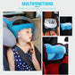📢 Banda de Soporte para la Cabeza de Niños en el Auto – Almohada Reposacabezas Ajustable para Bebés, Estabilizador Anti-Caída para Asientos de Auto, Previene el Dolor de Cuello en Viajes