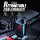 4-in-1 Retractable Car Charger