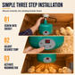🐣Intelligent Temperature🔥Control Brooder Heater, Adjustable Thermostat Chick Heater for Baby Chicks, Ducklings & Poultry Brooding