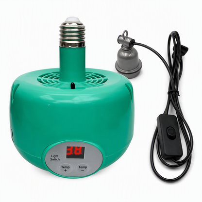 🐣Intelligent Temperature🔥Control Brooder Heater, Adjustable Thermostat Chick Heater for Baby Chicks, Ducklings & Poultry Brooding