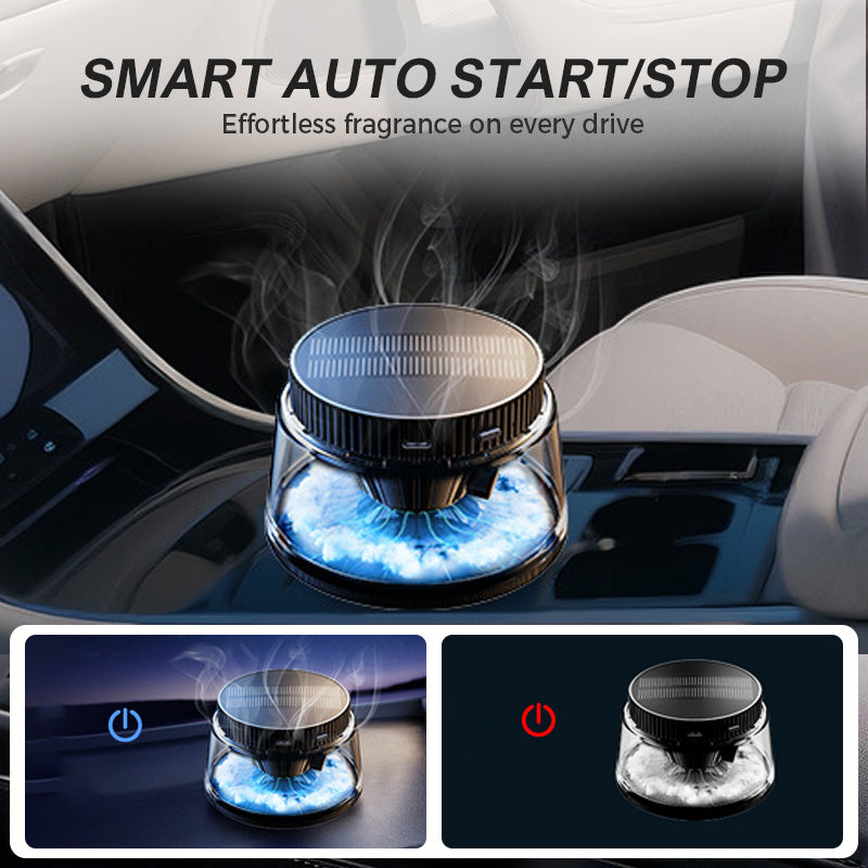Automatic On/Off Car Scent Diffuser with 6 Lights