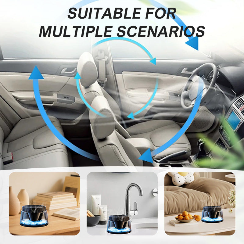 Automatic On/Off Car Scent Diffuser with 6 Lights