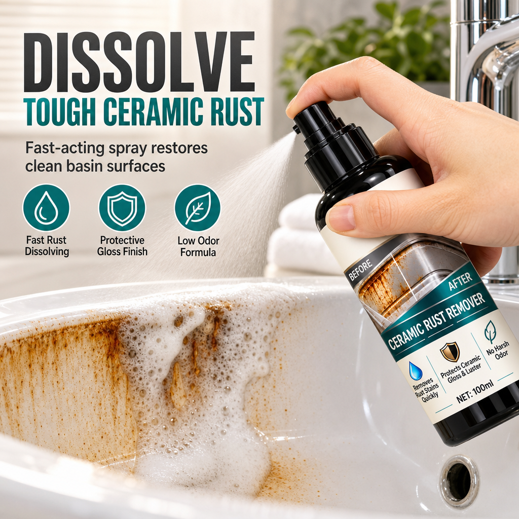 Ceramic Rust and Limescale Remover Spray