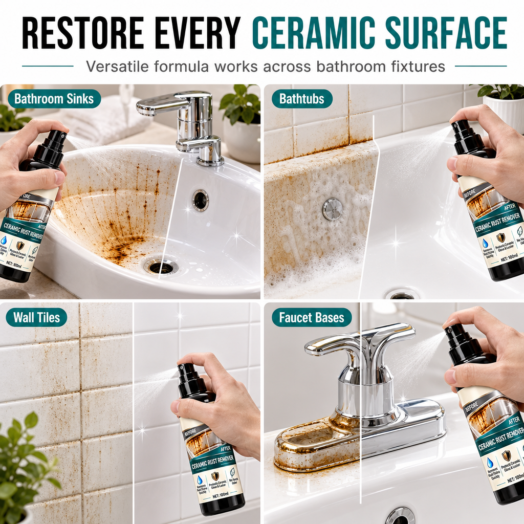 Ceramic Rust and Limescale Remover Spray