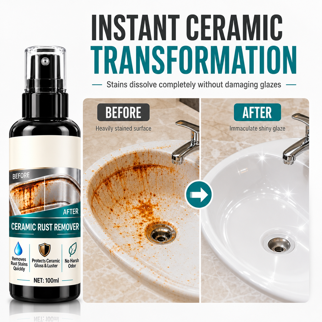 Ceramic Rust and Limescale Remover Spray