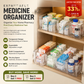 🔥 Organizador de medicamentos transparente y telescópico — extensible, perfecto para un botiquín ordenado 💊🗄️