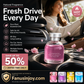✨️✨️¡Increíble 50% de descuento!🌺Fragancia premium para aire fresco.🚗Perfume para coche de larga duración.