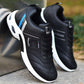 Zapatillas deportivas casuales de cuero para hombres.