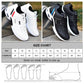 Zapatillas deportivas casuales de cuero para hombres.