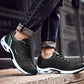 Zapatillas deportivas casuales de cuero para hombres.