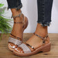 Sandalias de Tacón Alto Cómodas Casuales para Mujer